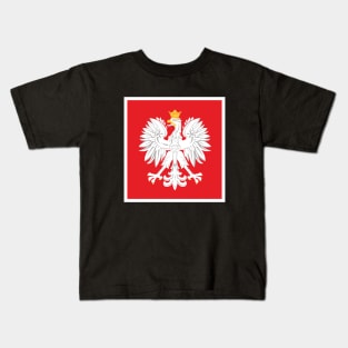 POLISH EAGLE Kids T-Shirt